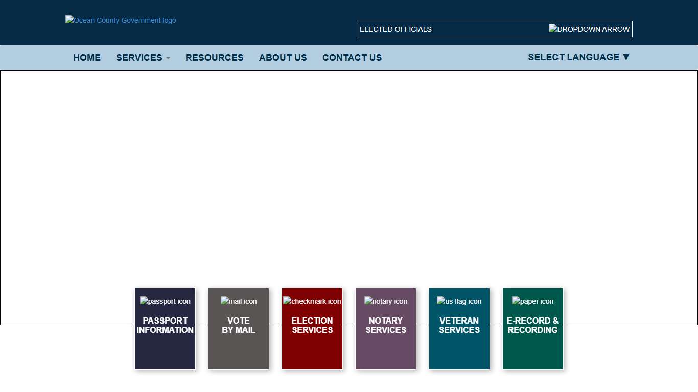 Welcome Office of the Ocean County Clerk